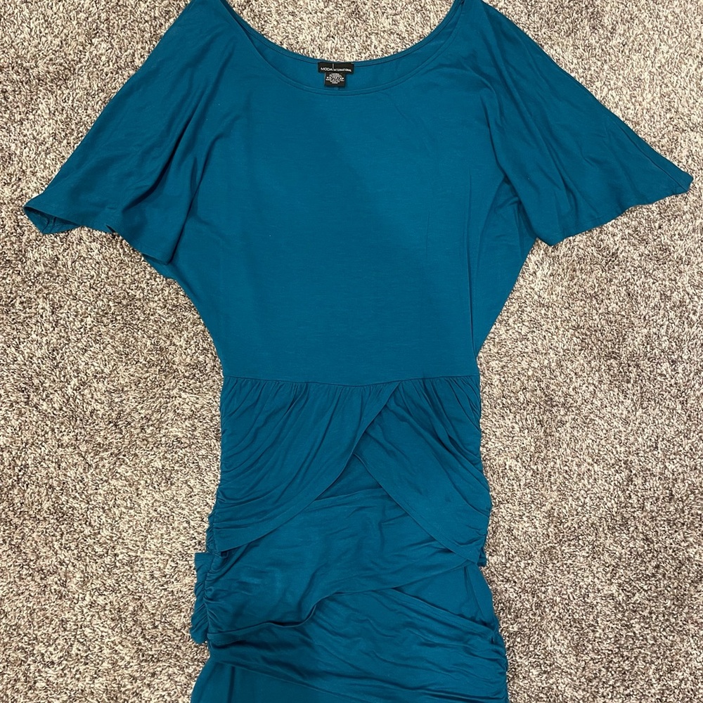 MODA International Dress with body wrap skirt. XS
